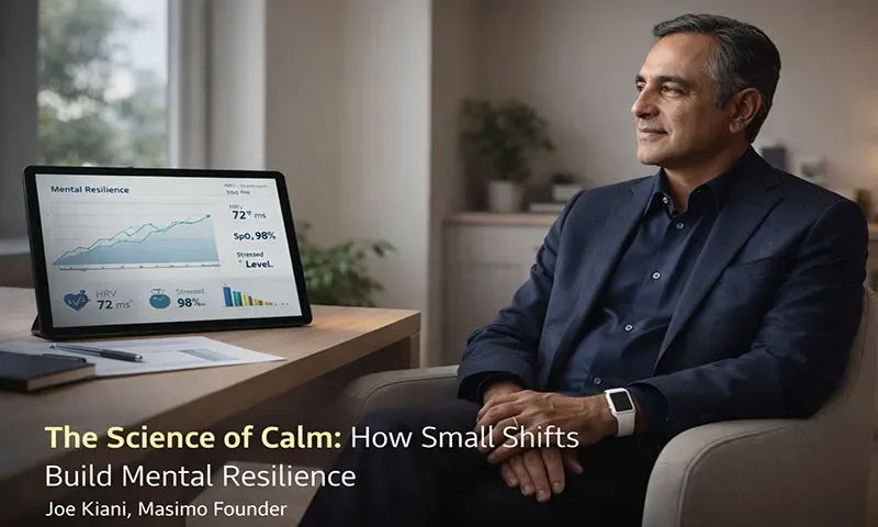The Science of Calm: How Small Shifts Build Mental Resilience as reflected by Joe Kiani, Masimo founder
