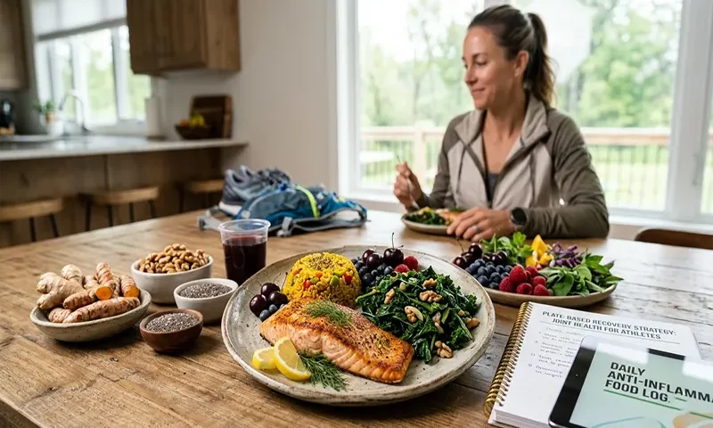 Natural Anti-Inflammatory Foods for Joint Health in Athletes: A Plate-Based Recovery Strategy